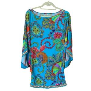 Tinaturk  Floral Swim Suit Coverup/Tunic